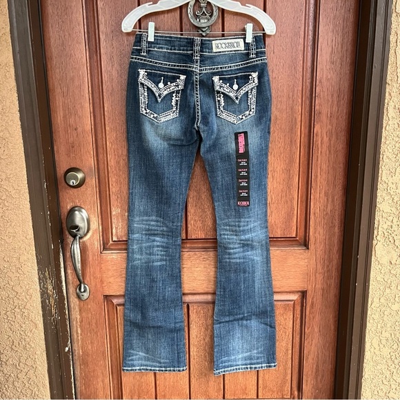Women’s Rock & Roll Denim Jeans - Picture 4 of 10